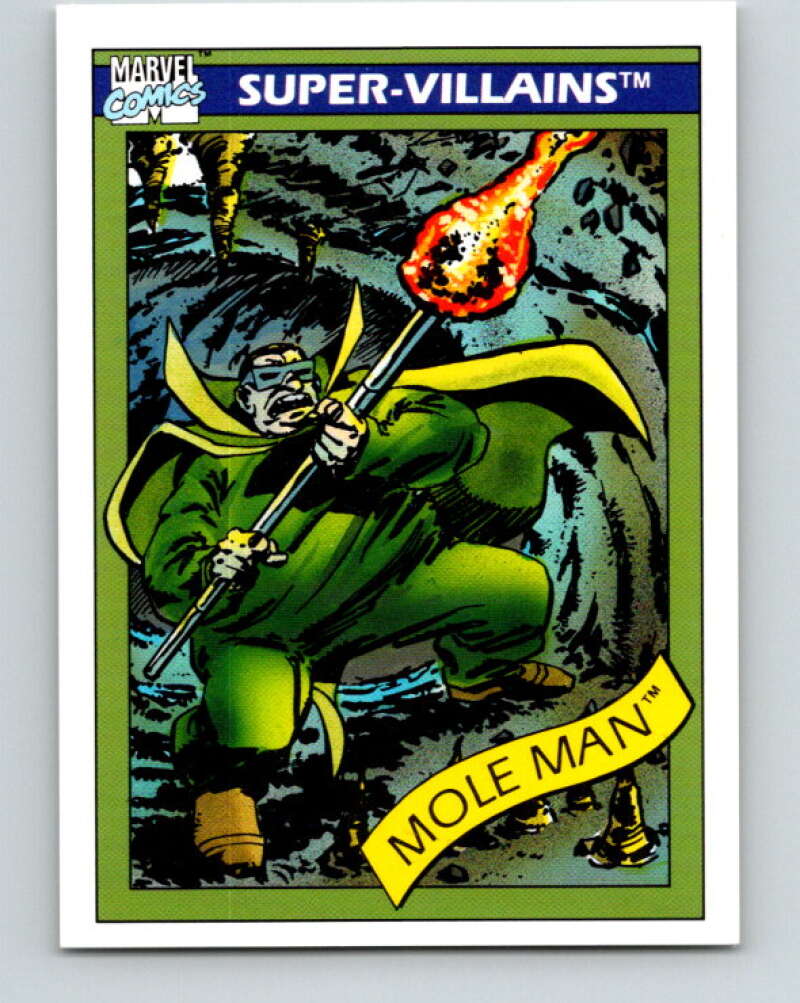 1990 Impel Marvel Universe #68 Mole Man V36351