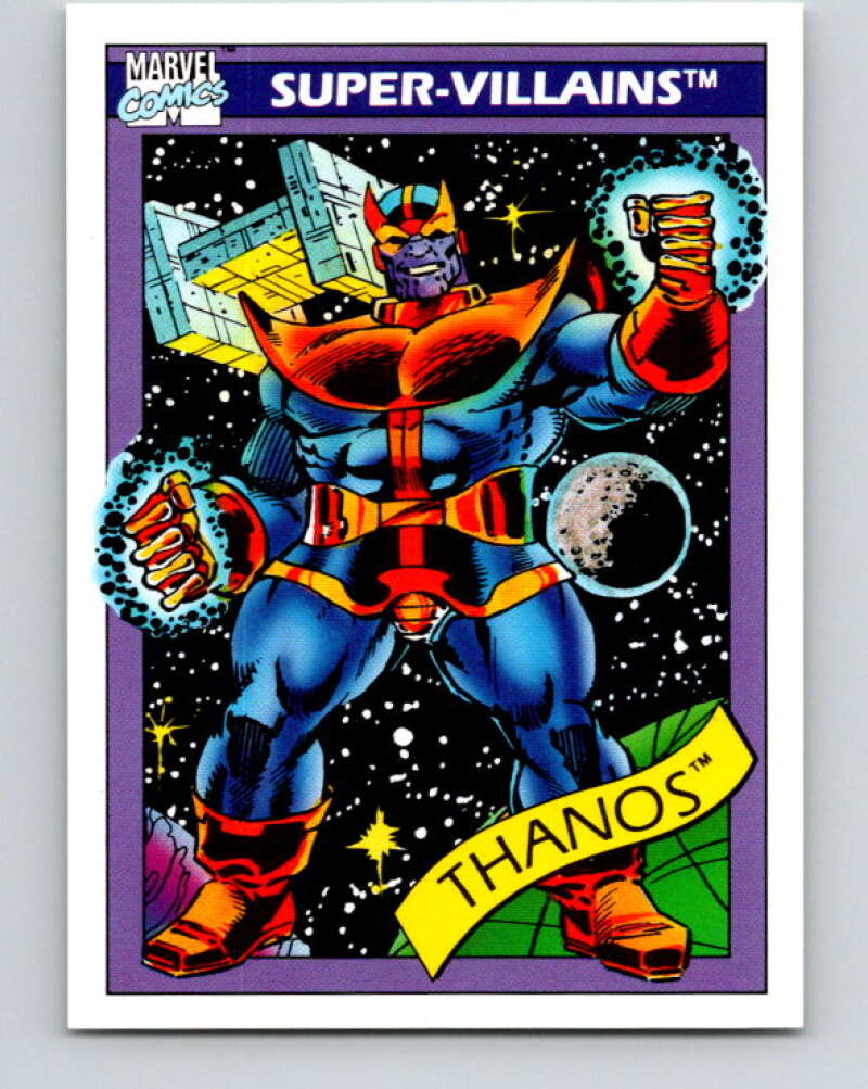 1990 Impel Marvel Universe #79 Thanos V36357