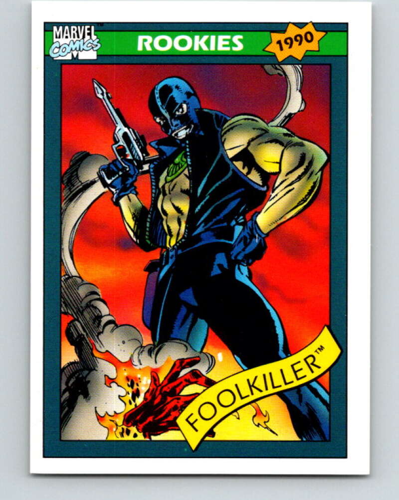 1990 Impel Marvel Universe #87 Foolkiller V36366