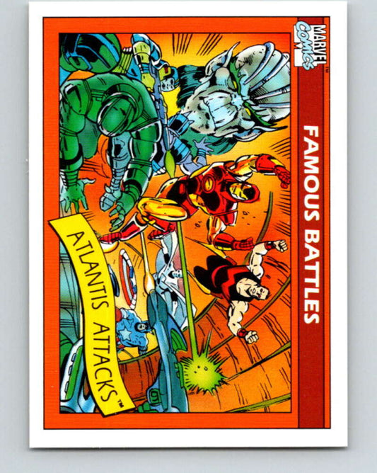 1990 Impel Marvel Universe #104 Atlantis Attacks   V36383