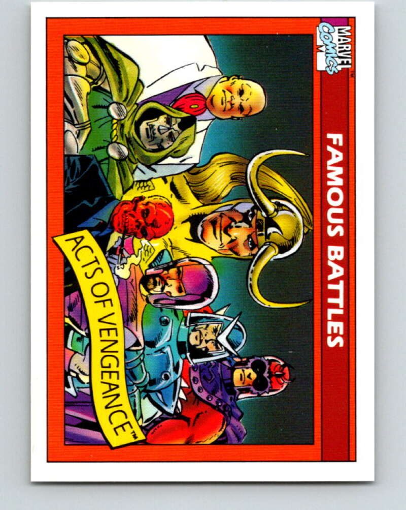 1990 Impel Marvel Universe #105 Acts of Vengeance V36385