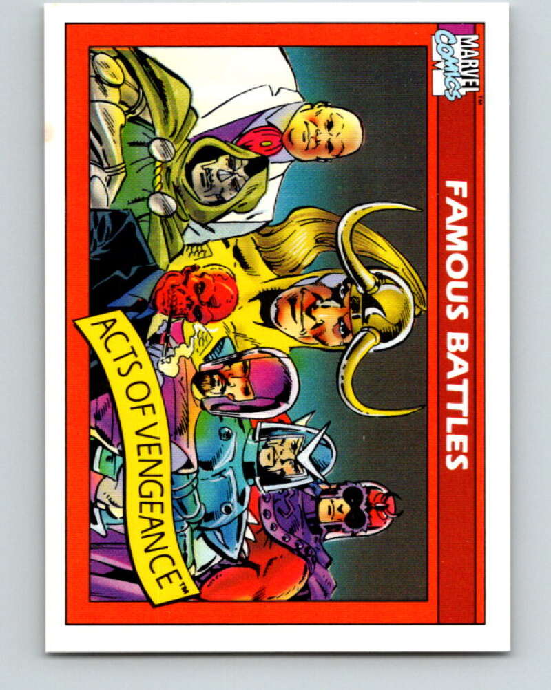 1990 Impel Marvel Universe #105 Acts of Vengeance V36386