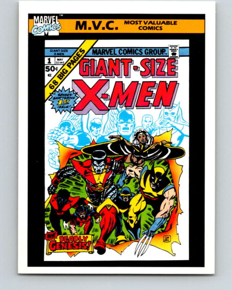 1990 Impel Marvel Universe #132 Giant-Size X-Men V25959