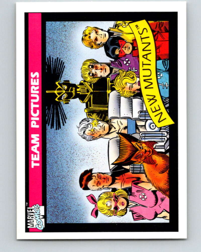 1990 Impel Marvel Universe #142 New Mutants V25965