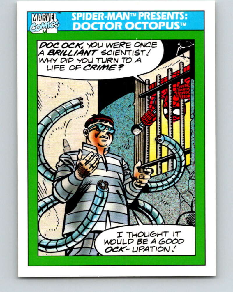 1990 Impel Marvel Universe #151 Spider-Man: Doctor Octopus V25971