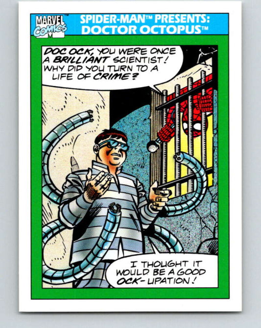 1990 Impel Marvel Universe #151 Spider-Man: Doctor Octopus   V25972