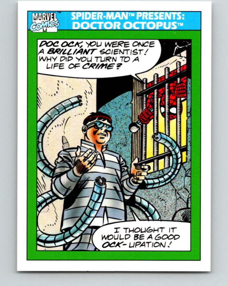1990 Impel Marvel Universe #151 Spider-Man: Doctor Octopus V25973
