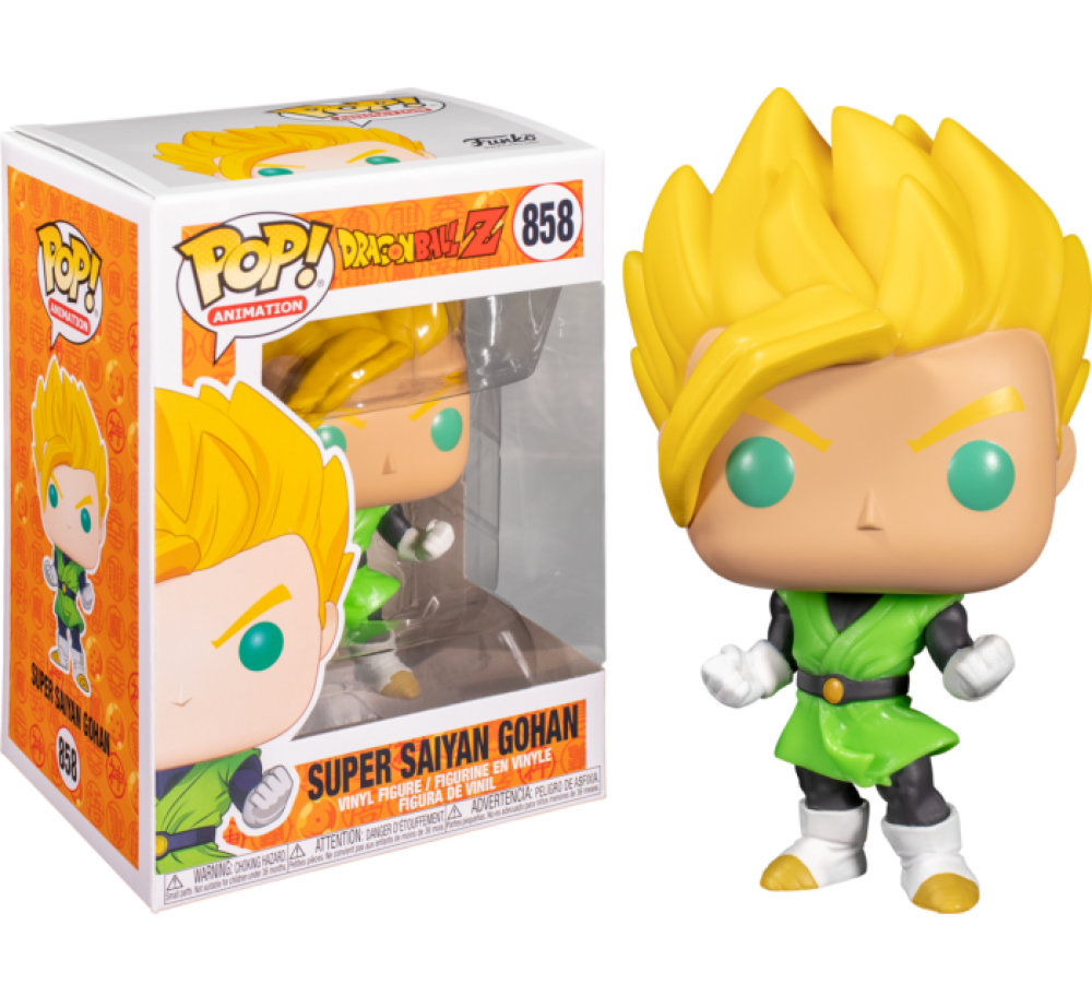 Funko Pop - 858 Anime Dragonball Z - Super Saiyan Gohan Vinyl Figure Image 1