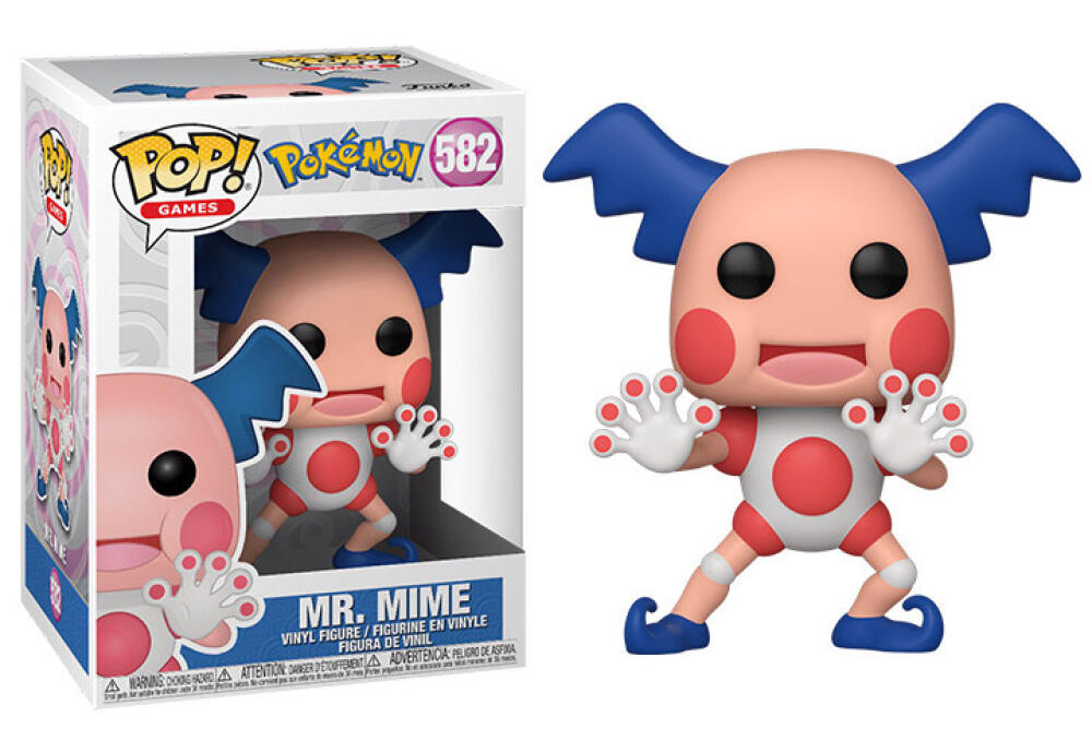 Funko Pop - 582 Games Pokemon - Mr. Mime Vinyl Figure Image 1