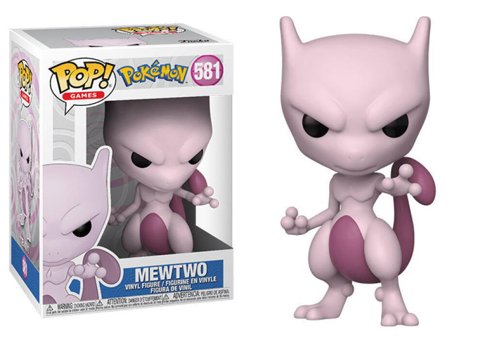 Funko Pop - 581 Games Pokemon - Mewtwo Vinyl Figure