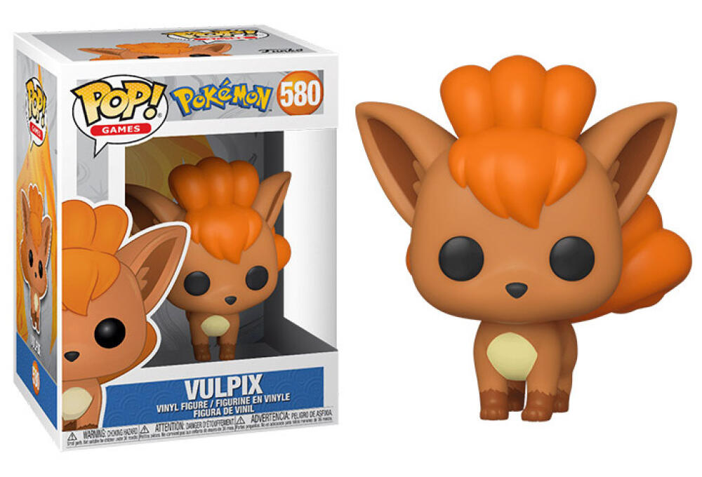 Funko Pop - 580 Games Pokemon - Vulpix Vinyl Figure Image 1