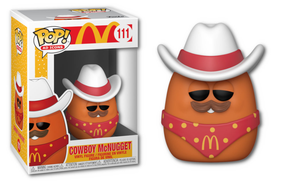 Funko Pop - 111 Ad Icons McDonalds - Cowboy McNugget Vinyl Figure Image 1