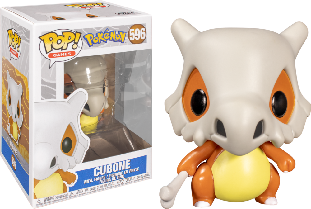 Funko Pop - 596 Games Pokemon - Cubone Vinyl Figure