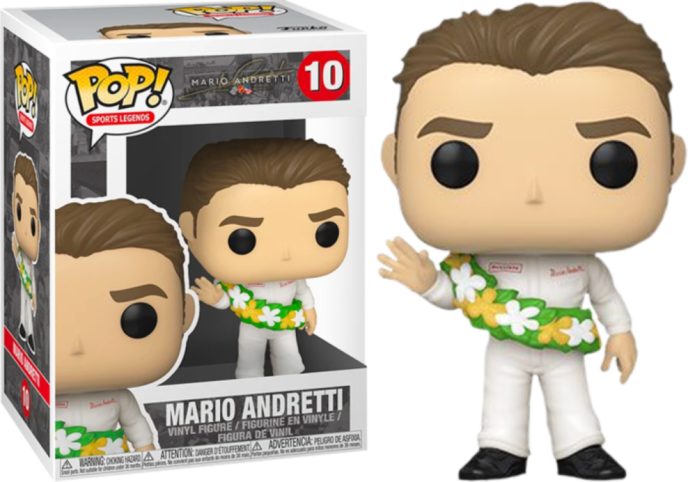 Funko Pop - 10 Nascar Sports Legends - Mario Andretti Vinyl Figure