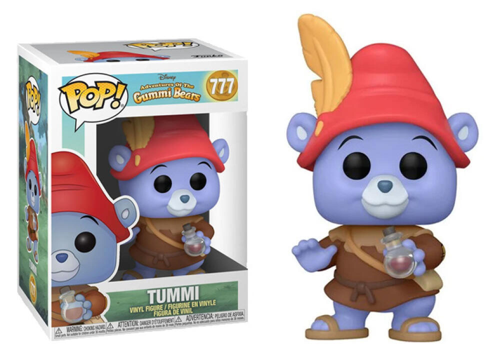 Funko Pop - 777 Disney Adventures Gummi Bears - Tummi Vinyl Figure Image 1