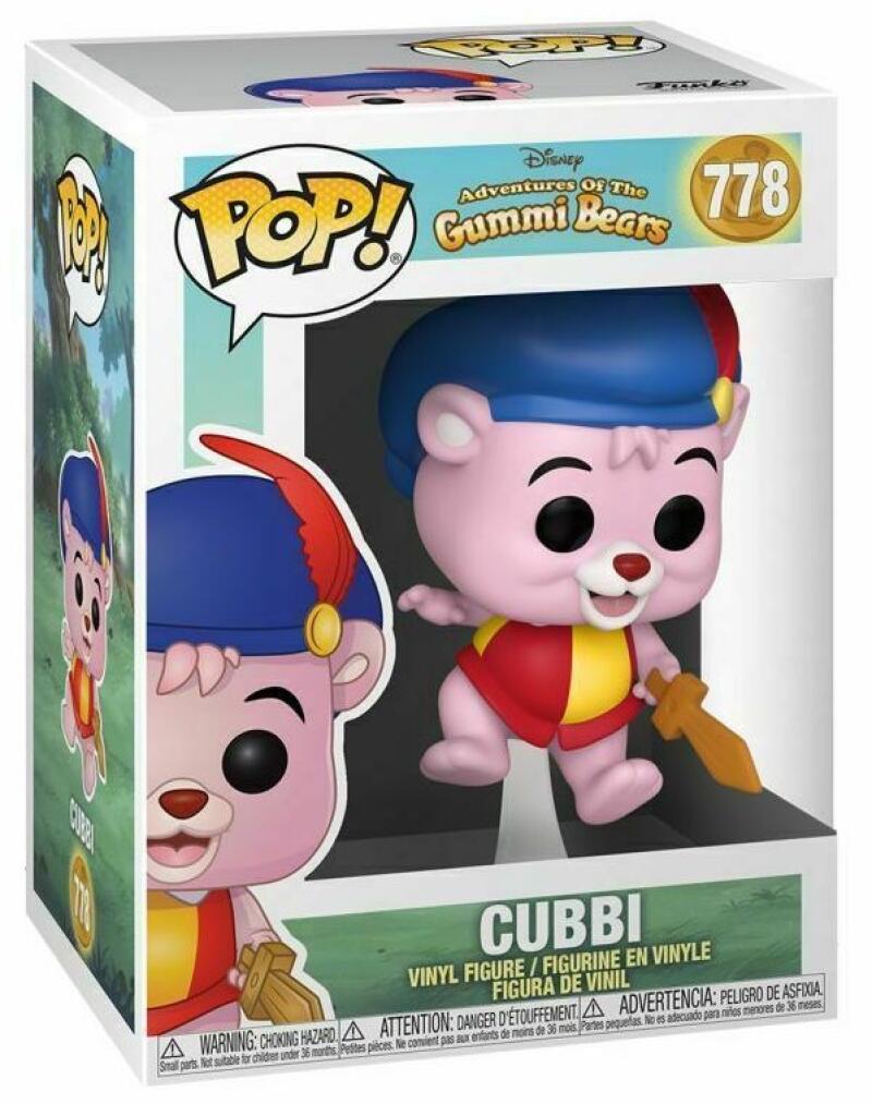Funko Pop - 778 Disney Adventures Gummi Bears - Cubbi Vinyl Figure Image 1