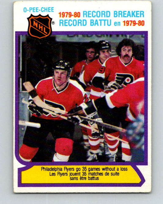 1980-81 O-Pee-Chee #1 Philadelphia Flyers RB  Philadelphia Flyers  V37000