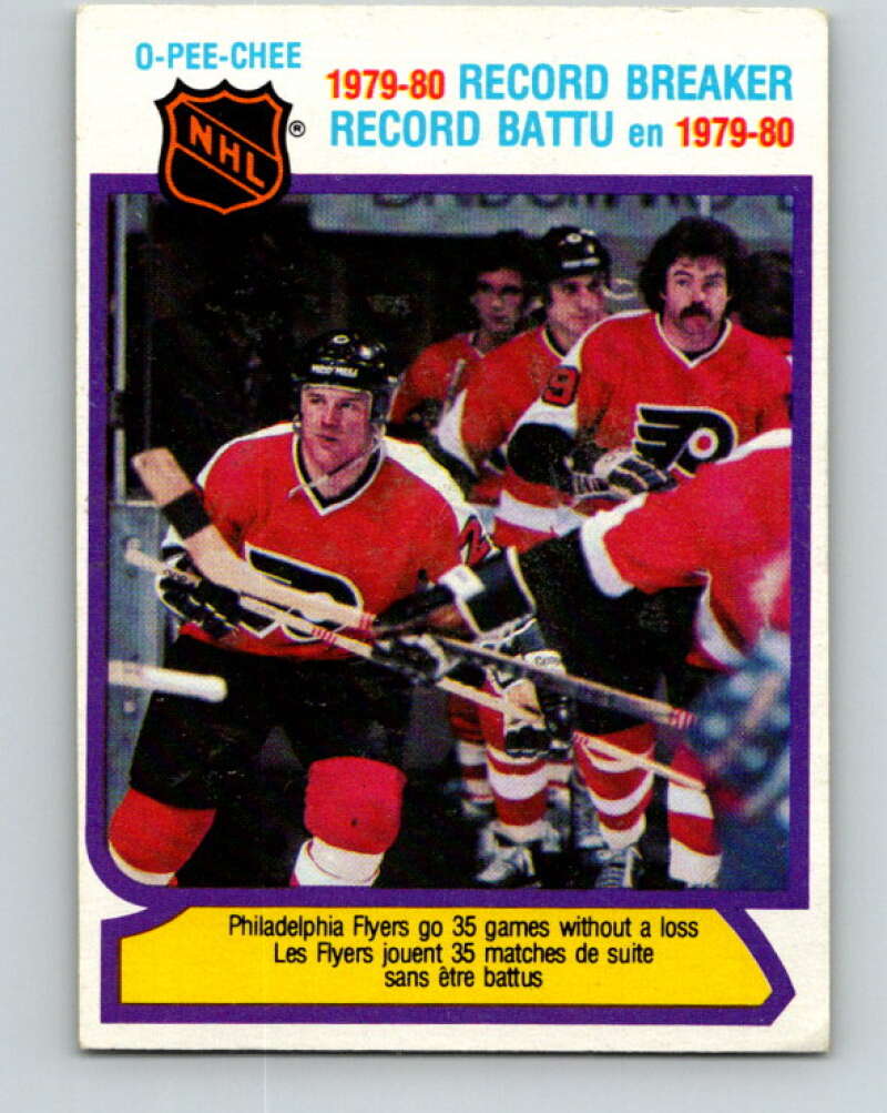 1980-81 O-Pee-Chee #1 Philadelphia Flyers RB Philadelphia Flyers V37003