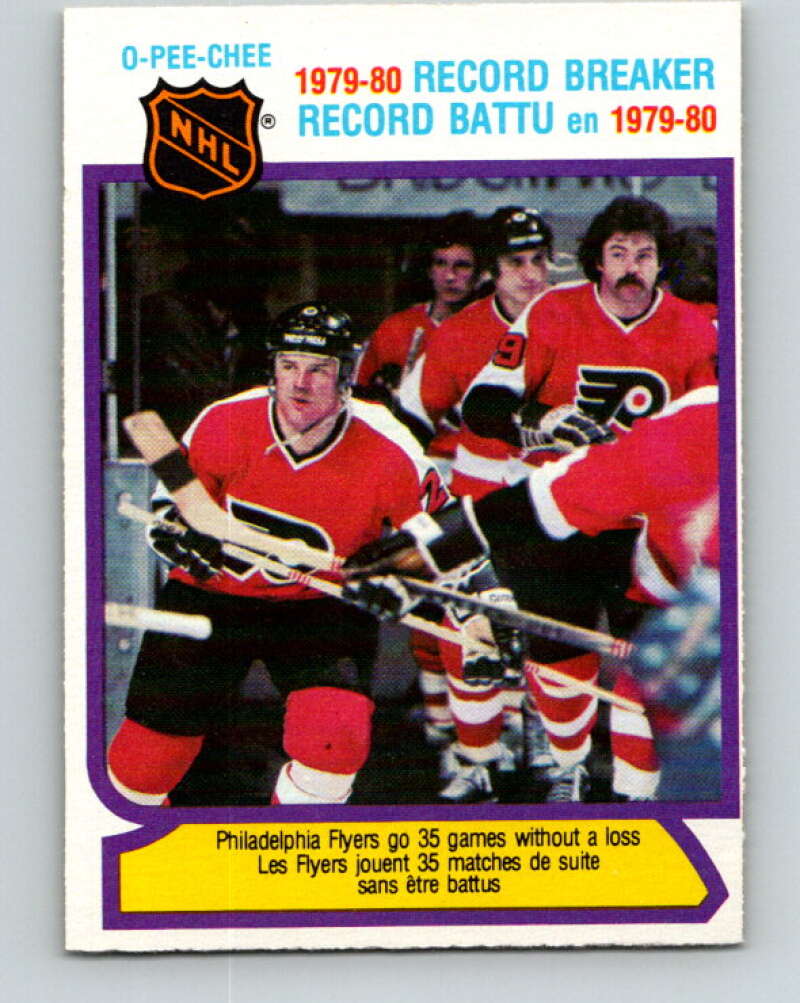 1980-81 O-Pee-Chee #1 Philadelphia Flyers RB Philadelphia Flyers V37007