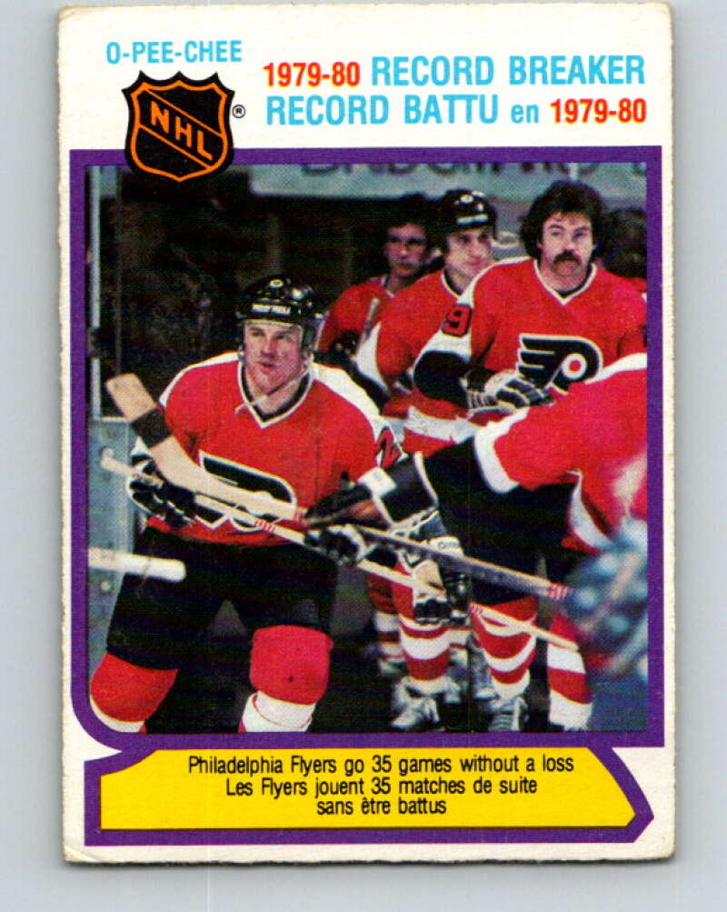 1980-81 O-Pee-Chee #1 Philadelphia Flyers RB Philadelphia Flyers V37010