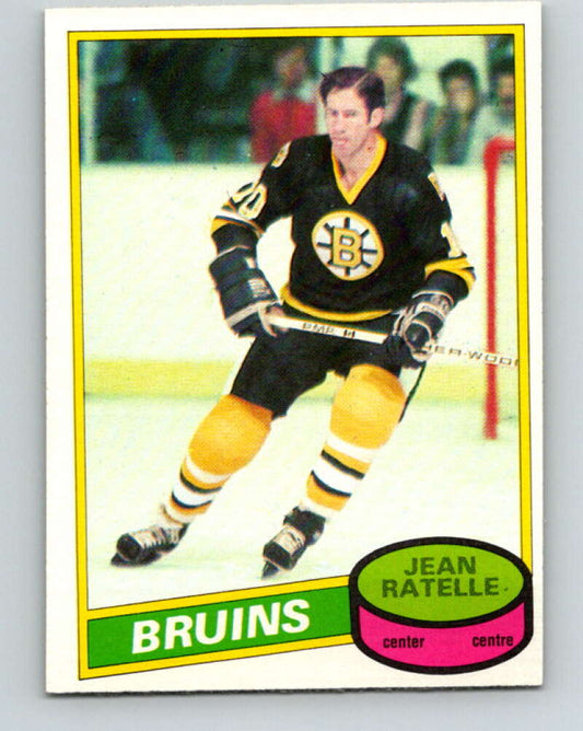 1980-81 O-Pee-Chee #6 Jean Ratelle  Boston Bruins  V37049