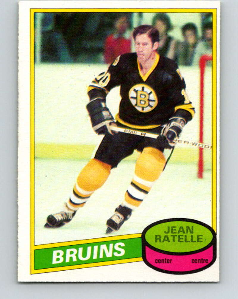 1980-81 O-Pee-Chee #6 Jean Ratelle Boston Bruins V37052