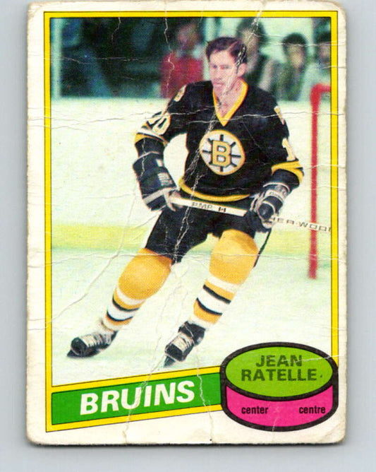 1980-81 O-Pee-Chee #6 Jean Ratelle  Boston Bruins  V37053