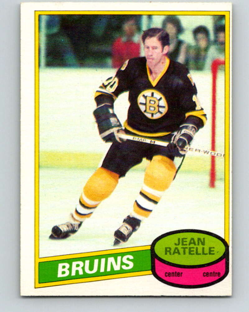 1980-81 O-Pee-Chee #6 Jean Ratelle Boston Bruins V37054
