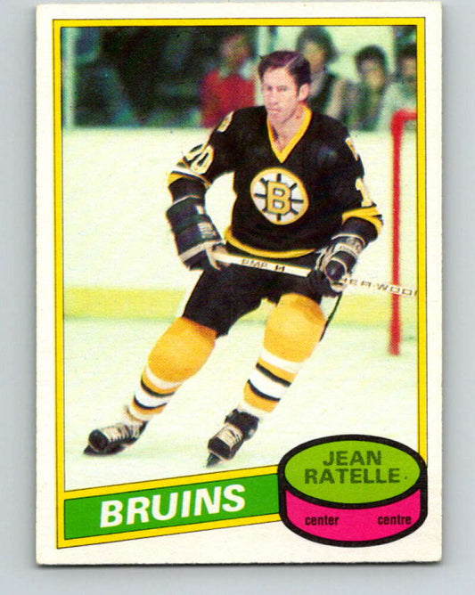 1980-81 O-Pee-Chee #6 Jean Ratelle  Boston Bruins  V37059
