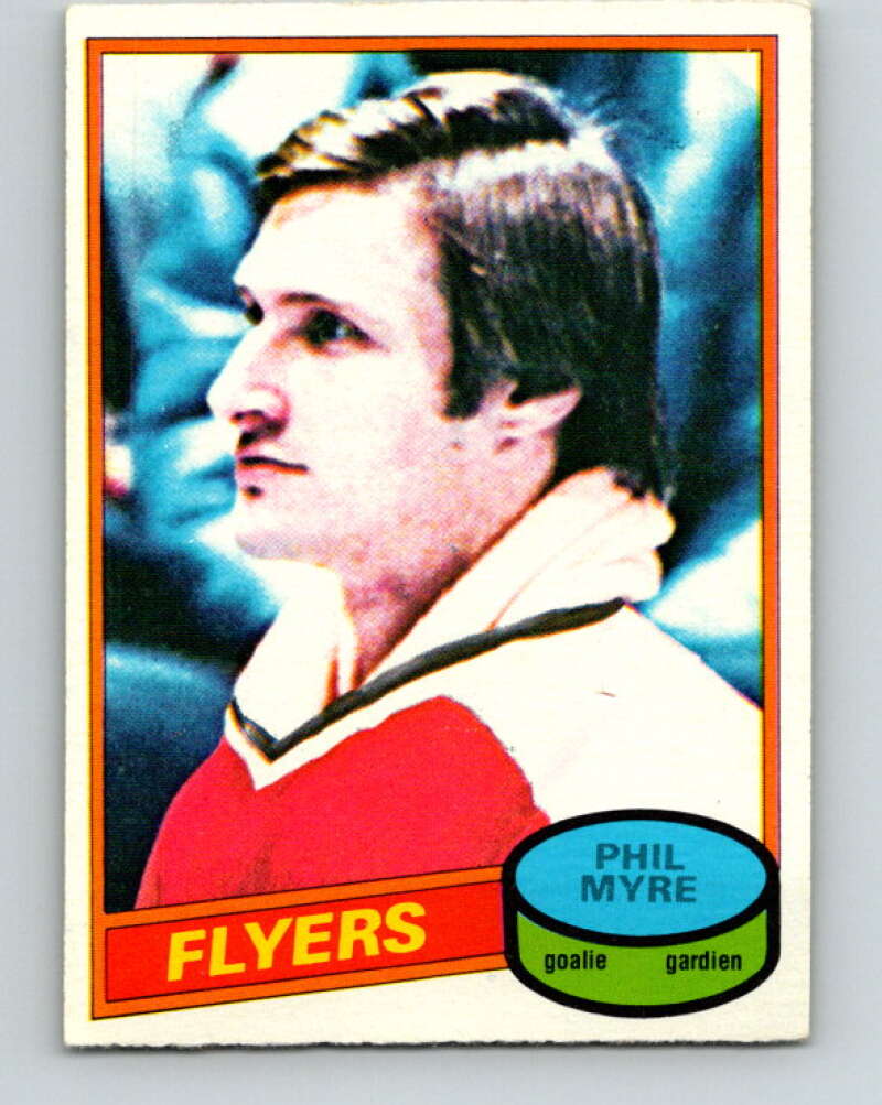 1980-81 O-Pee-Chee #8 Phil Myre Philadelphia Flyers V37072