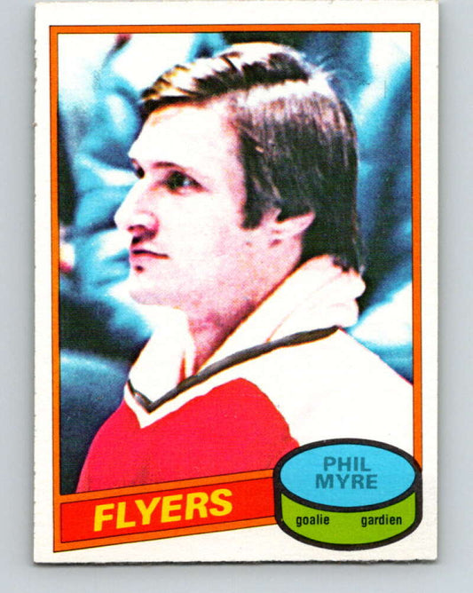 1980-81 O-Pee-Chee #8 Phil Myre  Philadelphia Flyers  V37080