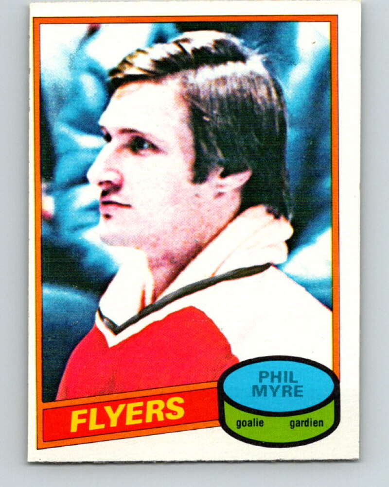 1980-81 O-Pee-Chee #8 Phil Myre Philadelphia Flyers V37083