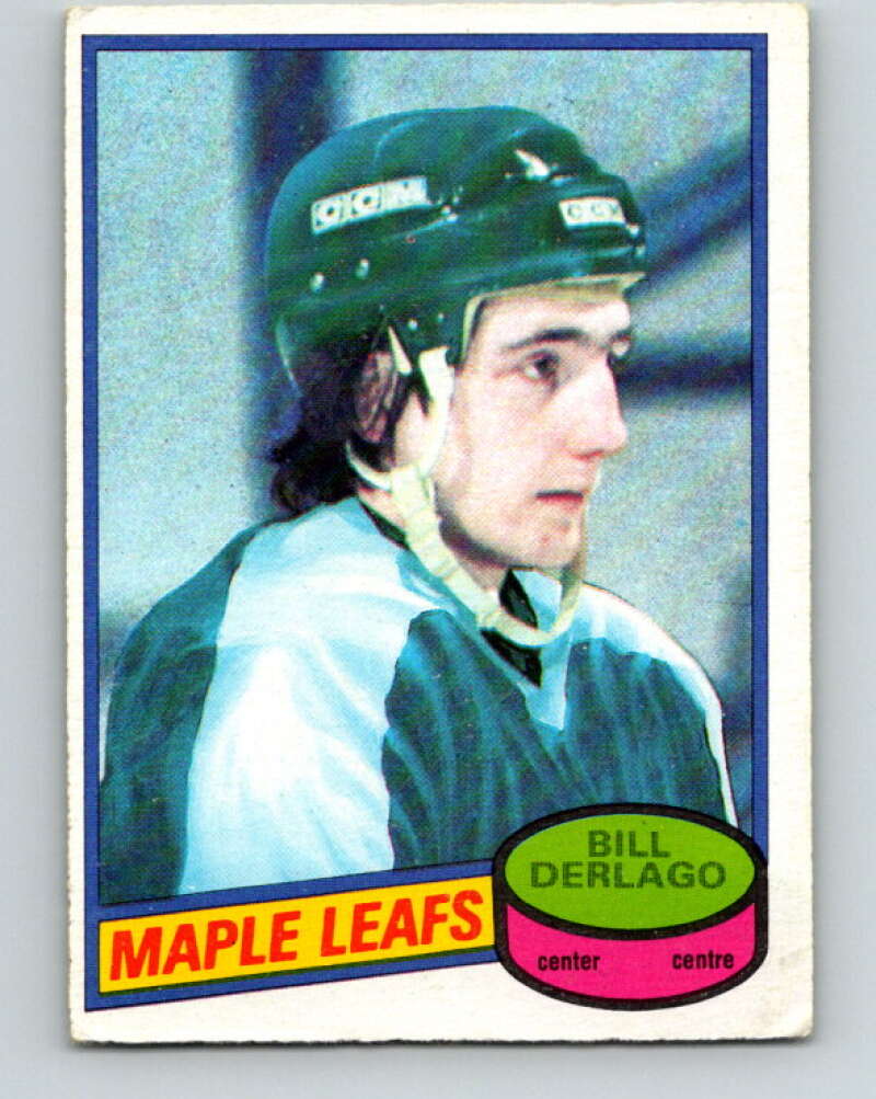 1980-81 O-Pee-Chee #11 Bill Derlago RC Rookie Toronto Maple Leafs V37109