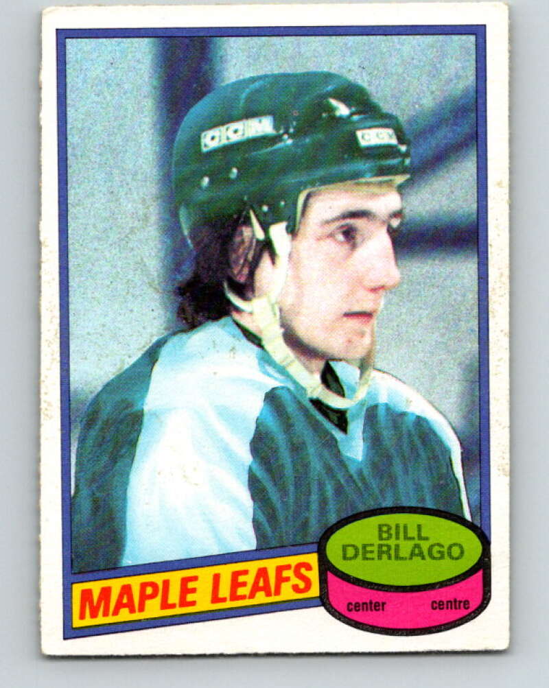 1980-81 O-Pee-Chee #11 Bill Derlago RC Rookie Toronto Maple Leafs V37116