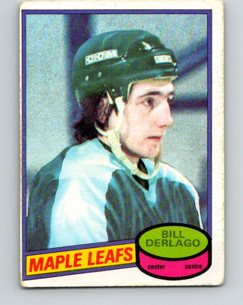 1980-81 O-Pee-Chee #11 Bill Derlago RC Rookie Toronto Maple Leafs V37118