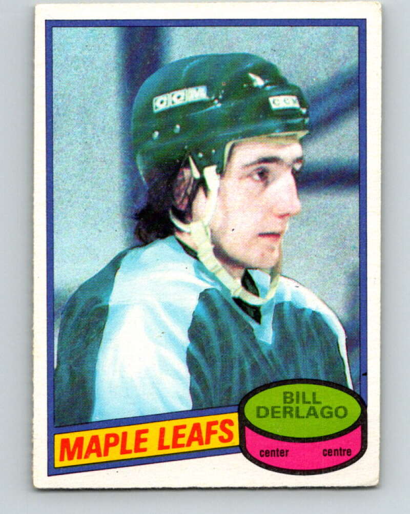 1980-81 O-Pee-Chee #11 Bill Derlago RC Rookie Toronto Maple Leafs V37119