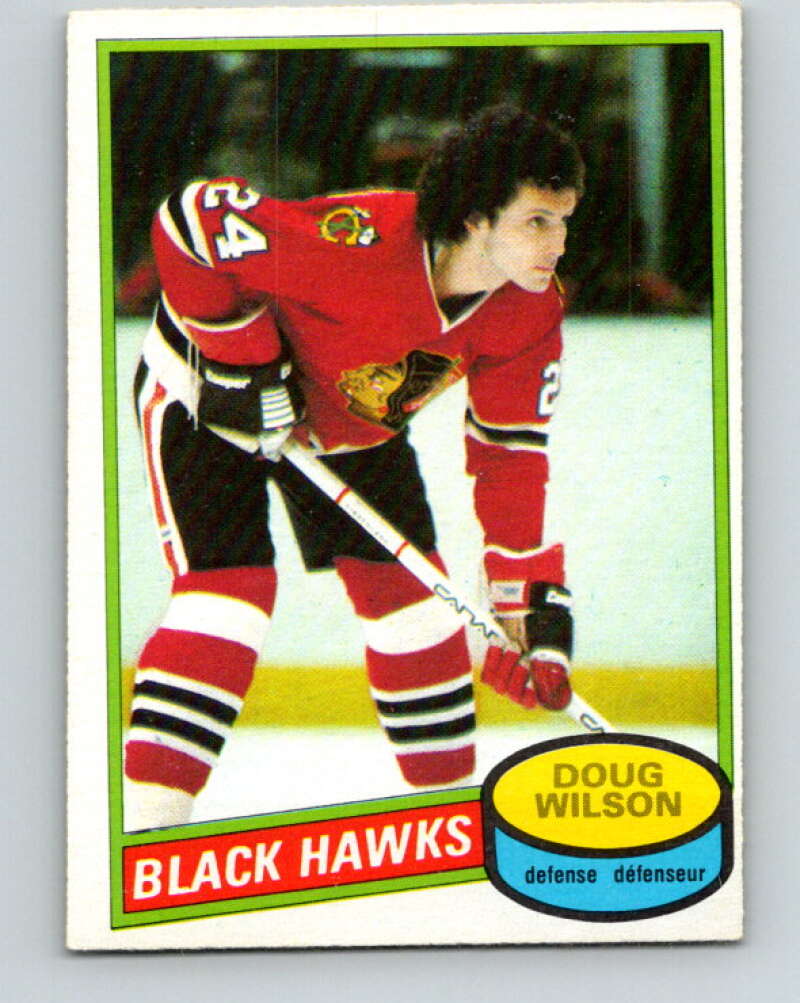 1980-81 O-Pee-Chee #12 Doug Wilson Chicago Blackhawks V37121