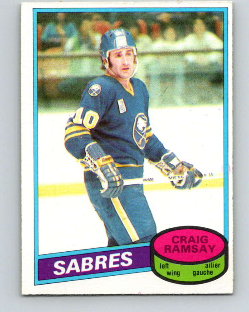 1980-81 O-Pee-Chee #13 Craig Ramsay Buffalo Sabres V37136