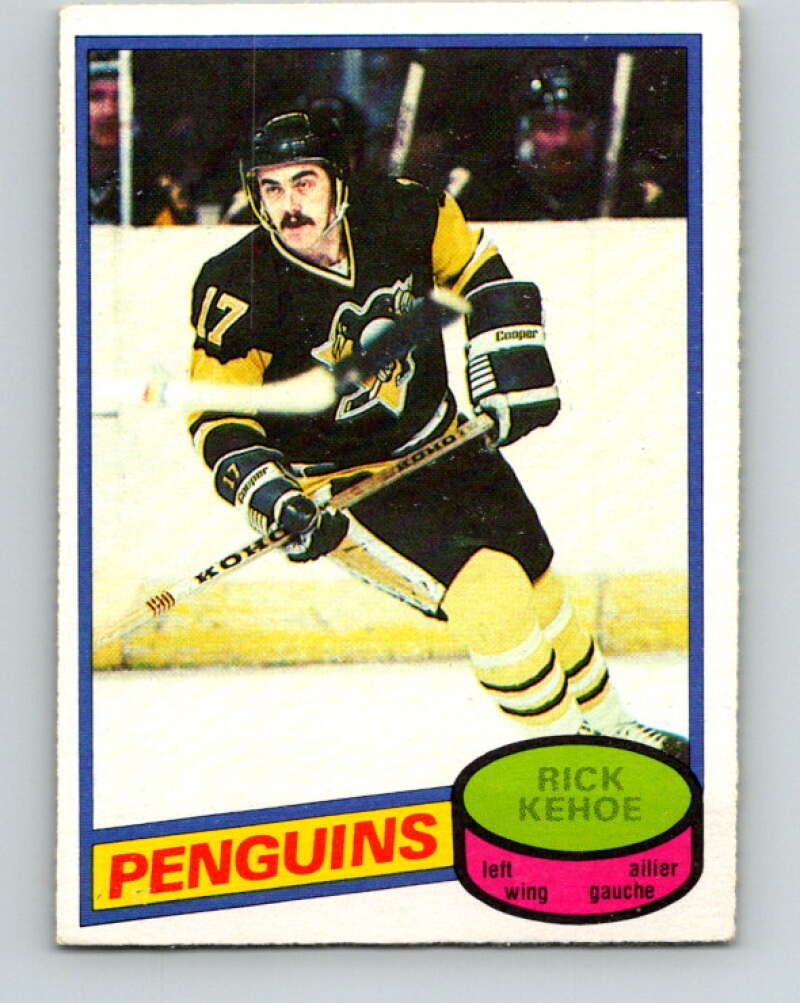 1980-81 O-Pee-Chee #18 Rick Kehoe Pittsburgh Penguins V37180