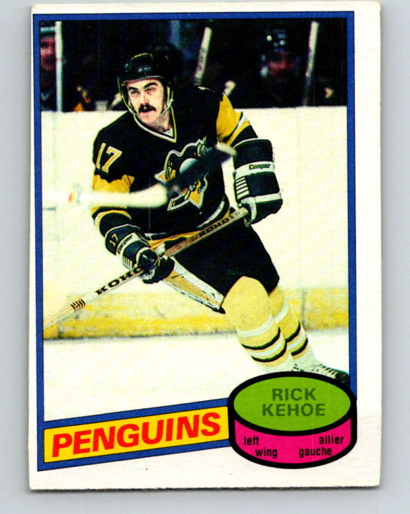 1980-81 O-Pee-Chee #18 Rick Kehoe Pittsburgh Penguins V37183