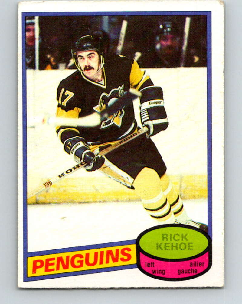1980-81 O-Pee-Chee #18 Rick Kehoe Pittsburgh Penguins V37185