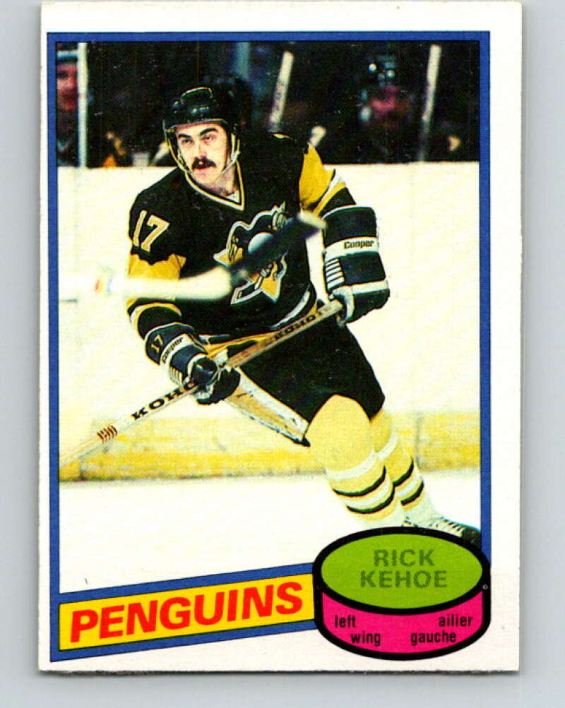 1980-81 O-Pee-Chee #18 Rick Kehoe Pittsburgh Penguins V37187