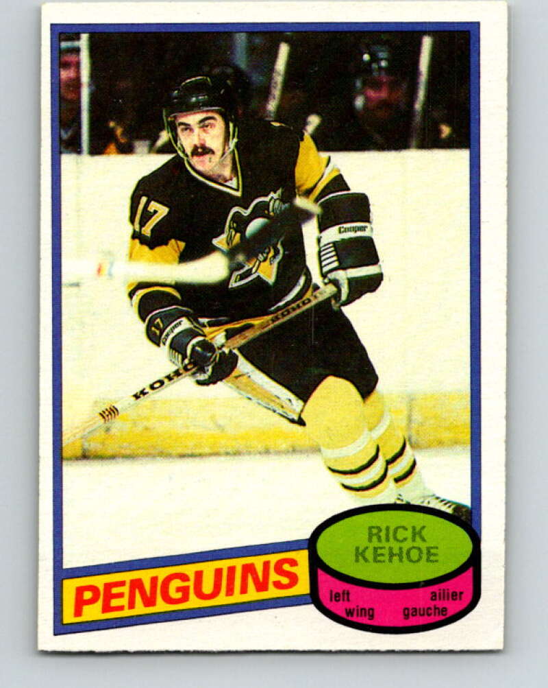 1980-81 O-Pee-Chee #18 Rick Kehoe Pittsburgh Penguins V37188
