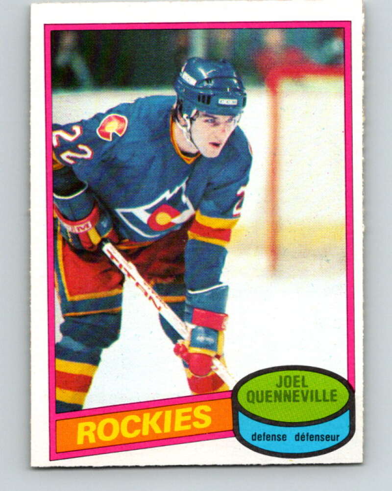 1980-81 O-Pee-Chee #19 Joel Quenneville Colorado Rockies V37192