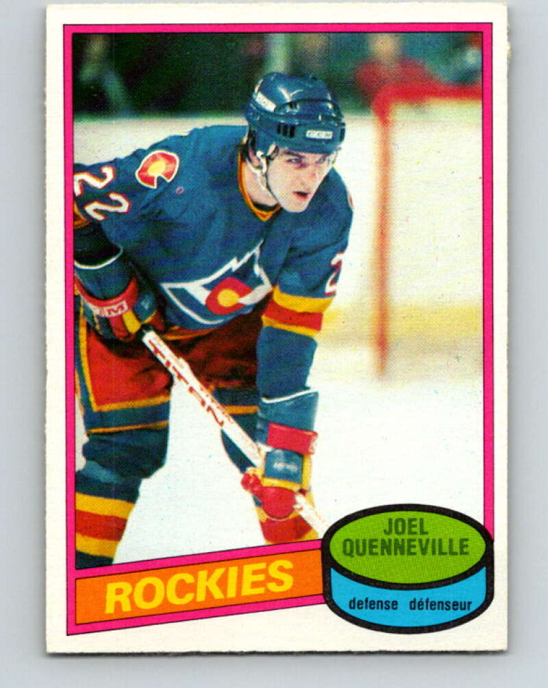 1980-81 O-Pee-Chee #19 Joel Quenneville Colorado Rockies V37198