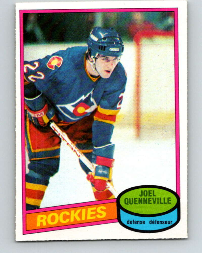 1980-81 O-Pee-Chee #19 Joel Quenneville Colorado Rockies V37201