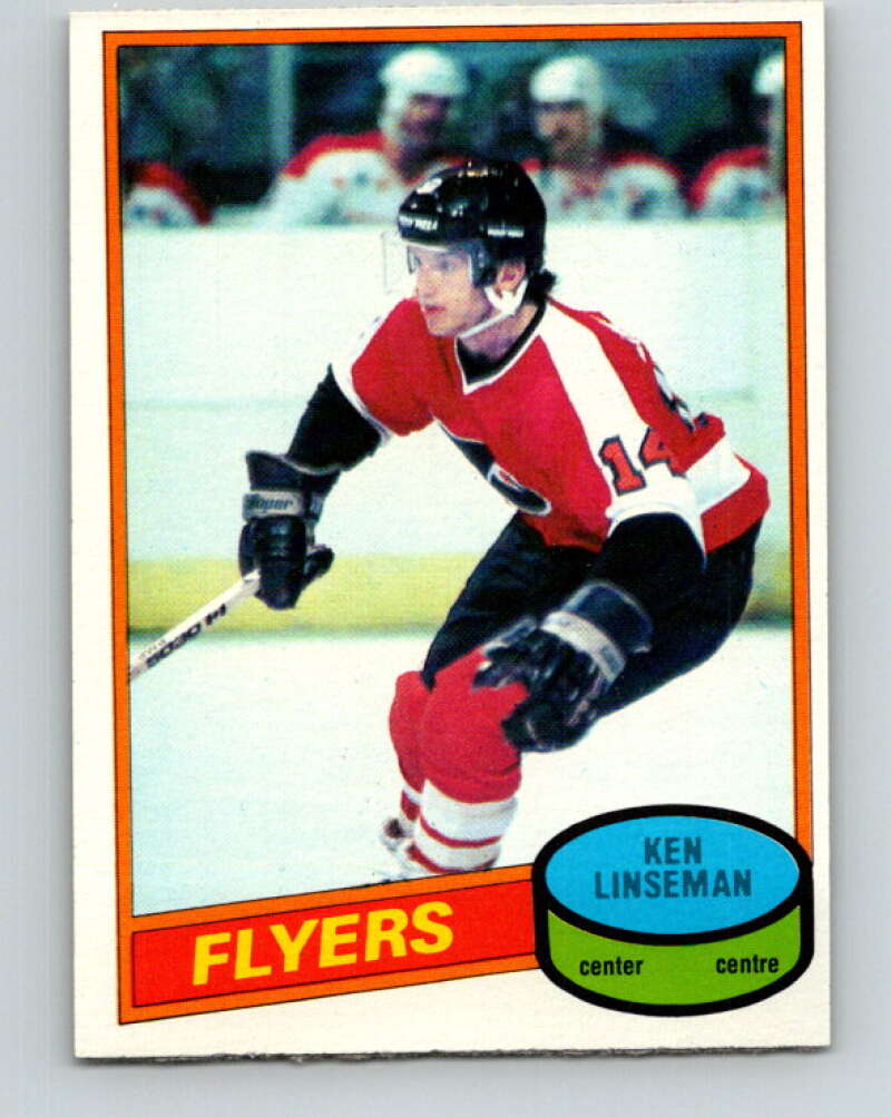 1980-81 O-Pee-Chee #24 Ken Linseman Philadelphia Flyers V37238