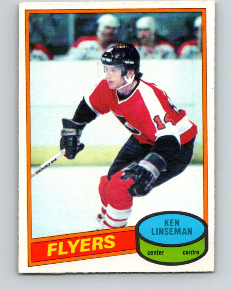 1980-81 O-Pee-Chee #24 Ken Linseman Philadelphia Flyers V37243