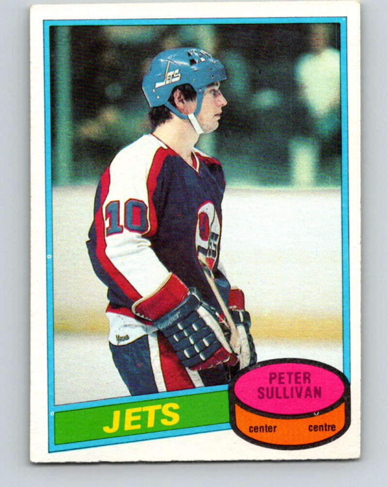 1980-81 O-Pee-Chee #29 Peter Sullivan Winnipeg Jets V37279