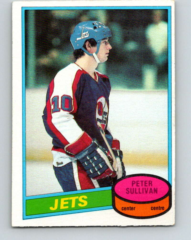 1980-81 O-Pee-Chee #29 Peter Sullivan Winnipeg Jets V37280